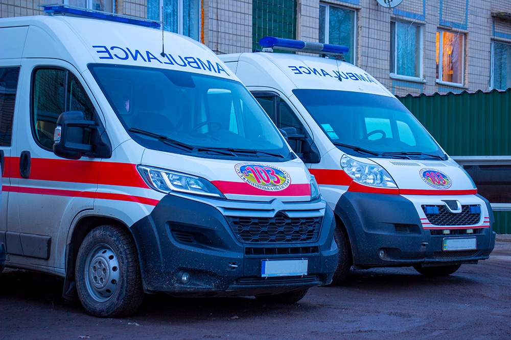 Ambulance as emergency service vehicles