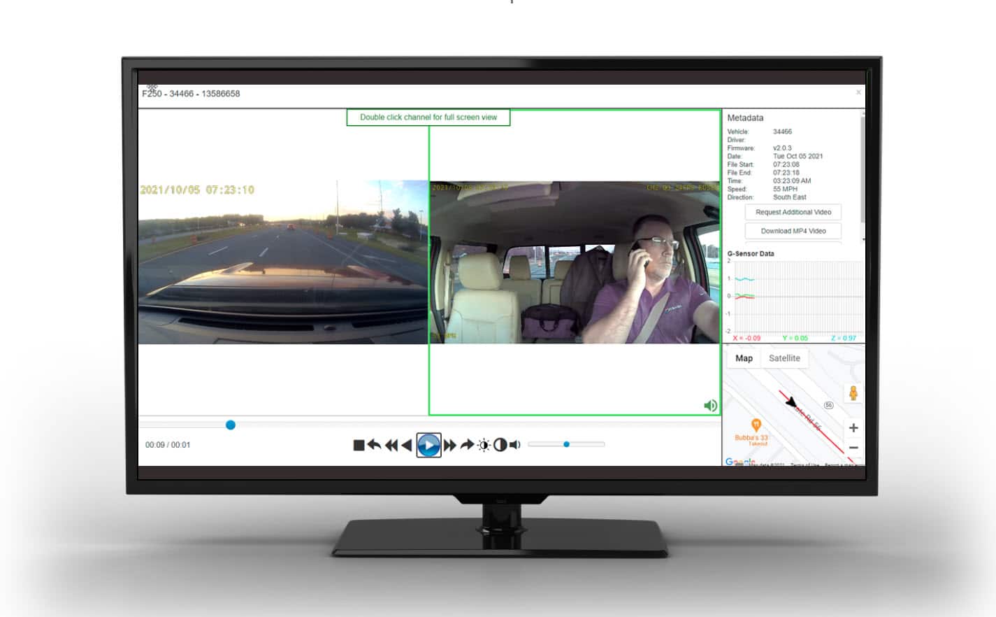 Fleet Dashcam AI - Cell Phone While Driving