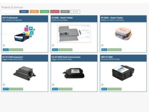 Product & Service ordering in the fleet management portal