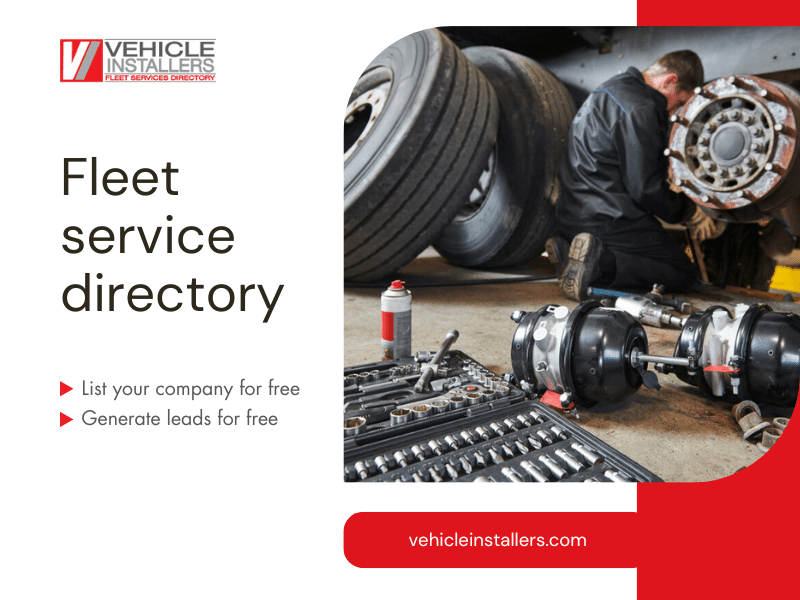 Search for fleet installers and fleet services near you