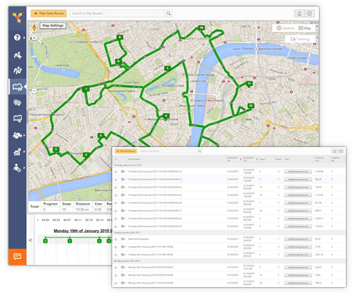 Route4Me Route Map