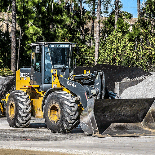 Equipment Tracking Device Front End Loader