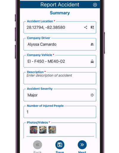 CrewChief App Accident Reporting mobile app