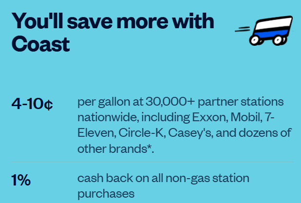 Coast Pay Fuel Card Savings