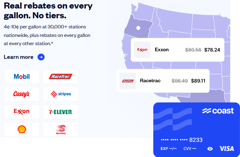 Coast Fuel Discount Program