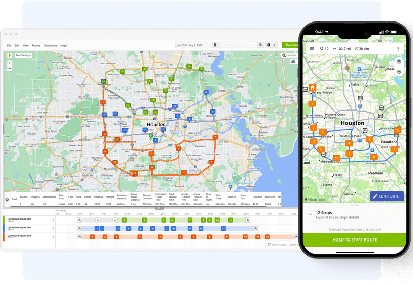 Fleet Routing By Route4Me With Geotab Integration