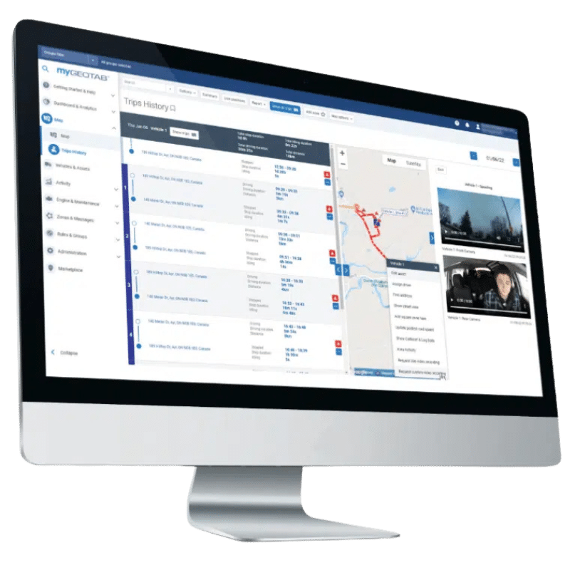 Fleet Dashcam Monitoring