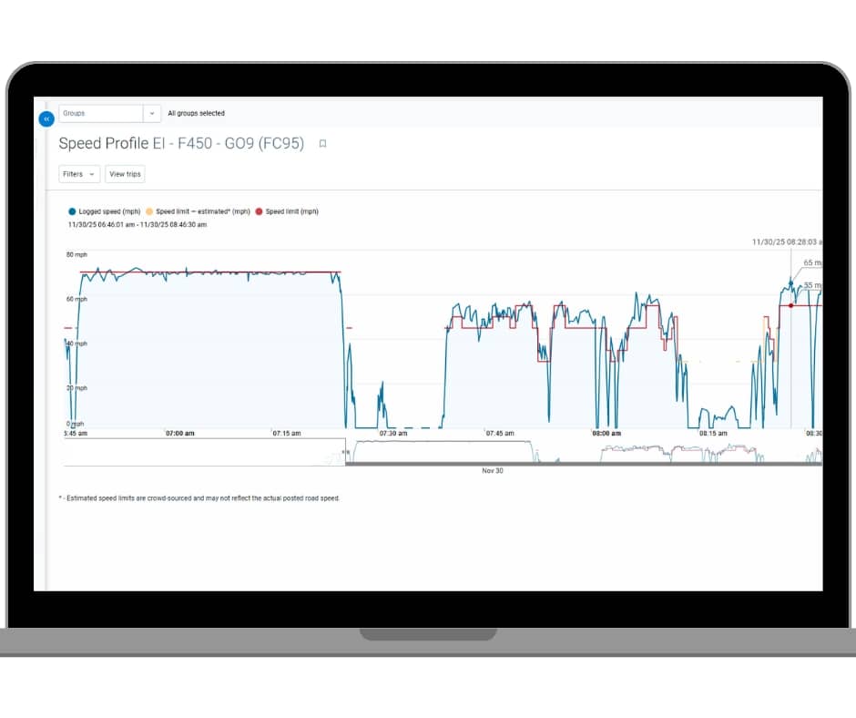 Geotab work order management orders summary page