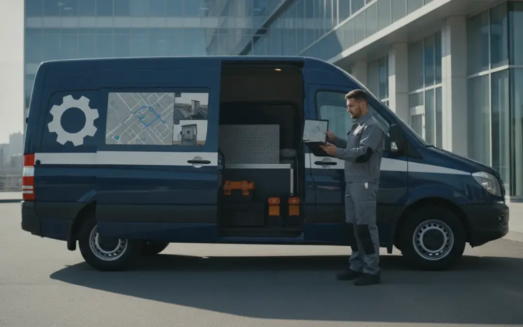 Van Tracking With Dashcam Integration for Field Service Fleets